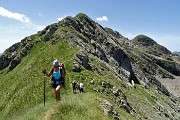 Monti Colombarolo (2309 m) e Ponteranica orientale (2378 m) da Ca’ San Marco (8 luglio 2017) - FOTOGALLERY